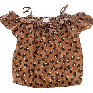 NWOT Sienna Sky Cold Shoulder Top Juniors XS